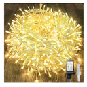 240LED 88Ft Connectable String Lights Indoor Outdoor Clear Wire | Warm White Christmas Lights | Twinkle Fairy Light Plug in with Timer for Bedroom Classroom Wedding Tree Patio Decor
