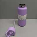 Simple Modern Water Bottle with Straw and Chug Lid Vacuum Insulated Stainless Steel Metal Thermos Bottles | Reusable Leak Proof BPA-Free Flask for Sports, Gym | Summit Collection | 32oz, Lavender Mist