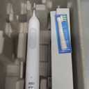 Oral-B Smart 5000 Rechargeable Electric Powered Toothbrush, Black with Travel Case and Bluetooth - Visible Pressure Sensor to Protect Gums - 5 Cleaning Modes - 2 Minute Timer (1 Count (Pack of 1), White)