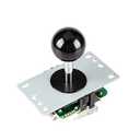 EG STARTS 1x Arcade Joystick Classic Competition 5Pin 4-8 Ways Joystick For Arcade Machine Games Mame Jamma DIY Parts 2pcs White Black