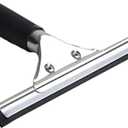 Black 15cm 6in Window Squeegee All Purpose Squeegee for Glass Shower Doors, Car Window, Home Mirrors, Bathroom Cleaner Wiper Accessory(6in/15cm, Black)