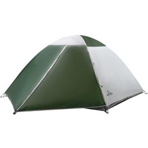 Screened Camping Tent, 4/6 Person Waterproof, Haven Tent, Backpack Double Layer Camping Tents with Canopy, Easy Setup and Portable Shelter for Outdoor, Picnic, Camping, Family Gathering. (Army green)