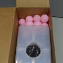 Vinsot 6 Sets Baby Shower Games Bridal Funniest Baby Shower Play, Interactive Shaking Balls for Boy or Girl, Table Tennis Twerk Game (Pink)