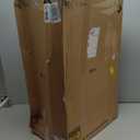 IRIS USA Airtight Dog Food Storage Container, WeatherPro, Up to 40 lbs, Removable Wheels, for Dog Cat Bird and Other Pet Food Storage Bin, Keep Fresh, Translucent Body, Made in USA, Smoke/Black