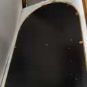 Large Arched Gold Bow Mirror, 36"x24" Vintage Arch Metal Frame Mirror