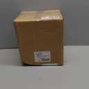 White Vinyl Standard 3-Ring Binders, 1-Inch, for 8.5" x 11" Sheets, with Inside Pockets, 4-Pack