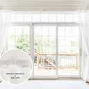 BlastHome® Luxury Fixed Length Curtain Rod, 5 ft, Brushed White