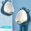 Frog Pee Training,Potty Training Urinal Children's Urinal Kids Toilet Child Standing Urinal Wall-Mounted Toilet for Boy