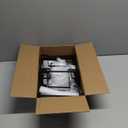 MUDEELA 8-Tier Pots and Pans Organizer under Cabinet, 15.83" Height Heavy Duty Pot Pan Organizer Kitchen Cabinet Organization and Storage, Adjustable Pot Rack for Frying Pan, Cast Iron Skillet, Black