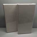 4 PCS Fabric Acoustic Panels,24''x12''x2'' Sound Proof Panels for Walls,Acoustic Wall Panels, Self-adhesive Soundproof Wall Panels for Echo Absorption for Home Studio Office (flaxen)