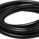 1/8" 3mm ID Silicone Vacuum Hose Line Tubing 20FT Black 130 PSI Maximum Pressure