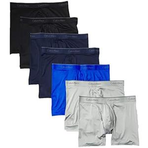 Calvin Klein Men's Micro Stretch 7-Pack Boxer Brief, M