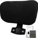 Adjustable Office Chair Headrest, Chair Headrest, Lift Chair Head Cushion, Chair Attachment Neck Support for Ergonomic Executive Chairs Black