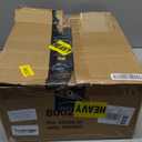 Huuger Nightstands Set of 2, Night Stand with Charger Station, 2 Drawer Side Table with Open Shelf, USB-C Port, End Table for Small Spaces, X Shaped Side Rail, Black