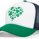 St Patricks Day Hats for Women Men, Green Baseball Cap Shamrock Hat, Saint Patricks Day Lucky Hat - Adjustable Fit