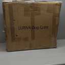 Steel Tube Heavy Large Dog Crate with Mat Base, 55" L x 32" H Dog Crates for Medium Large Dogs, Big Dog Cage, Dog Kennel, Puppy Dog Playpen with Top, Pet Cage, Indoor, Black3