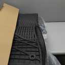 3W Tesla Model 3 Floor Mats 2026 2025 2024 with Mental Pedal, Full Set with Seatback Protector, Highland All Weather Custom Fit Rear Trunk Mat Accessories Black