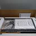 Mericonia Rolling Computer Desk with Wheels, Gaming Desk for Small Spaces, Modern Simple Style Table for Home Office, Study Writing Table (Caster, Rustic Brown, 32 inch)