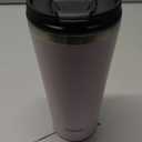 Insulated Coffee Mug with Ceramic Coating, 18oz Travel Mug with Leak-proof Lid, Vacuum Double-wall Tumbler, Stainless Steel Thermal Cup for Tea, Hot Cocoa, Cold Beverage, Ice Drinks