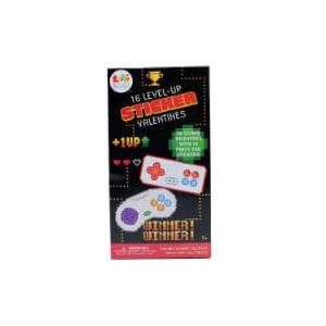 16 Level-Up Sticker Valentines 2 Pack