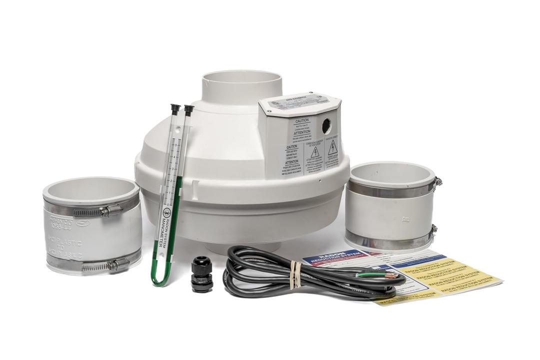 Festa AMG Maverick Radon Fan 4 Installation Kit - Quiet and Energy Efficient Radon Mitigation Inline Fans High Performance 4 Duct Fan, AMG Maverick 4x4