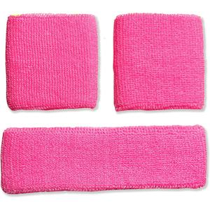 Neon Nation Sweatband Combo Set 2 Wrist & 1 Headband