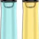 Contigo Jackson 2.0 Leak-Proof Water Bottle, 24 Oz., 2-Pack (Jade Vine & Pineapple)