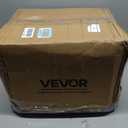 VEVOR Automatic Chicken Feeder, 25 lbs Upgraded Rainproof Treadle Poultry Feeder with Lockable Lid, No Waste, Galvanized Steel Construction, Outdoor Use, for Chicken, Bantams, Poultry, Pheasants