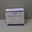 100 Pack Disposable 5ml/cc Lab Syringes with 22Ga 1.25 Inch Needle Luer Lock, Individually Sealed Packed