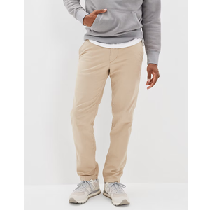 AE Flex Original Straight Lived-In Khaki Pant  Beige, size 0 