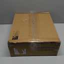 Homeiju Rolling Kitchen Storage Cart, 3-Tier Storage Rack on Caster Wheels with Adjustable 2 Baskets, Coffee Station Cart Rack Shelf Organizer for Living Room Office, Balcony, Chrome/Silver (Sliver)