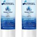 11034152 Water Filter Replacement Fit Bosch Thermador Ultra-Clarity 644845 REPLFLTR10 BORPLFTR10 9000-077104 9000194412 B26FT70SNS B22CS80SNS, Thermador 11028820 00740560, 2 Packs SETFEEL