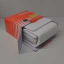 THREAD SPREAD 100% Egyptian Cotton King Size Sheets Set - Luxury 1200 Thread Count Egyptian Cotton Sheets King Size, Silky Soft, Cooling, Sateen Weave 17" Deep Pocket Bed Set - White