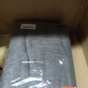 Tens Towels 4 Piece Extra Large Bath Towels 30 x 60 Inches, Dark Grey