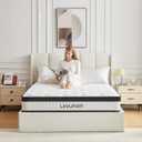 Queen Mattress, 10 inch Box Mixed Gel Memory Foam, Independent Bag Spring Mattress, Medium Hardness, Comfortable and Breathable