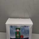 5FT Animated Christmas inflatables Santa Claus Decoration Christmas Blow Up Decor Pop Up Movable with LED Lights Indoor Outdoor Yard Graden Party Holiday Decoration