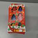 3 x 6 Pack Christmas Mini Crayons Toys, 6 Colors Christmas Tree Snowman Santa Crayons for Boys Girls Boys Christmas Stocking Stuffers Birthday Party Favors Gifts