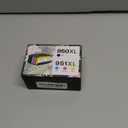 Compatible 950XL 951XL Ink Cartridge Replacement for HP OfficeJet Pro 8600 8610 8620 8100 8630 8660 8640 8615 76DW 251DW, Black, Cyan, Magenta, Yellow, 4-Pack