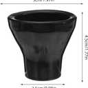 Yardwe Golf Ball Retriever Suction Cup Pickup Tool for Putter Grip Lightweight Ball Grabber for on-Course Golf Retrieval 4-Pack Small Size