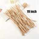 Dried Curly Willow Branches, 15 Stems Dried Twigs Sticks 18-19” Decorative 100% Natural Birch Branches for Vases, DIY, Floral Arrangement, Centerpiece, Rustic Home Decor, Beige
