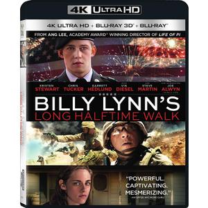 Billy Lynn's Long Halftime Walk - 4K + Blu-ray + 3D