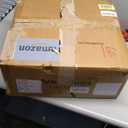 zesthome 9x12 Area Rugs,Stain Resistant Washable Rug,Ultra-Thin Rugs for Living Room,Bedroom,Non-Slip Backing Home Decor Large Area Rug (Navy Blue/Red,9'x12')