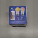 Color Changing Light Bulb, RGB LED Light Bulbs with Remote Control, Dimmable 5W, 500LM, E26 Screw Base Bulbs, Decorative Flood Lights, Mood Light -Timing, 12 Color Choices, Great for Home, Stage, Party