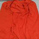 Women's Business Casual Tops Summer Long Sleeve Button Down Shirts V Neck Chiffon Blouses S