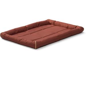 MidWest Homes for Pets Intermediate QuietTime MAXX Ultra-Rugged Dog Bed, Water & Odor Resistant, Bolstered Edge, Non-Slip Bottom, Fits 36-inch Crates, Brick
