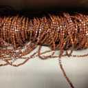 90 Strands Beaded Curtain for Doorways -35.5"x79"- Handmade Natural Beaded CurtainsBoho Doorway Wood and Bamboo Bead Curtain-As Insect Screen/Room Divider-Brown