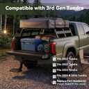 Bed Step for 2022-2026 Toyota Tundra, Retractable No-Drill Rear Bumper Truck Step for Easy Access, 300lb Load, Fits PTS30-34000 PT392-34240