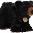 Aurora Adorable Miyoni Tots Black Bear Cub Stuffed Animal - Lifelike Details Make a Cherished Companion - Perfect for Decorating Bedrooms or Classrooms - Black 10 Inches