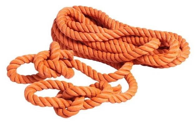 POLAY Cotton 3 Actions Twisted Cord 12 mm for Home DIY Crafts Decoration Cotton Rope for Bag Cord Belt 10 m