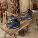 Goodyear Barrett Mens Boot -Steel Toe Work Boots for Men with Rugged Comfort & Protection 9.5W